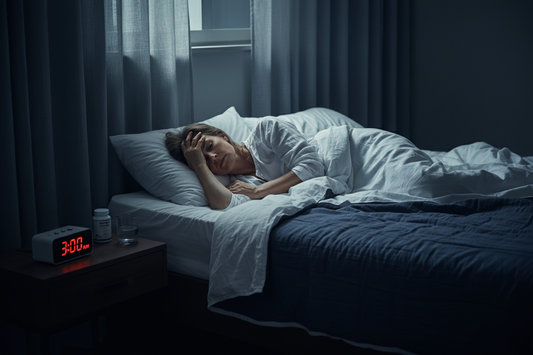 Break the 3AM Menopause Wake-Up Cycle: Natural Relief for Sleepless Nights