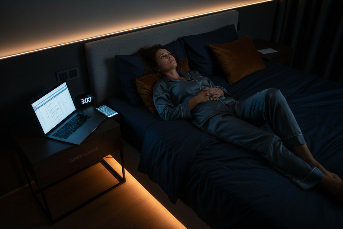 The Corporate Adrenaline Loop: Overcoming 3AM Wakes and Executive Burnout