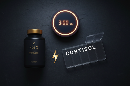 Why Magnesium Glycinate Won't Stop Your 3AM Cortisol Spikes