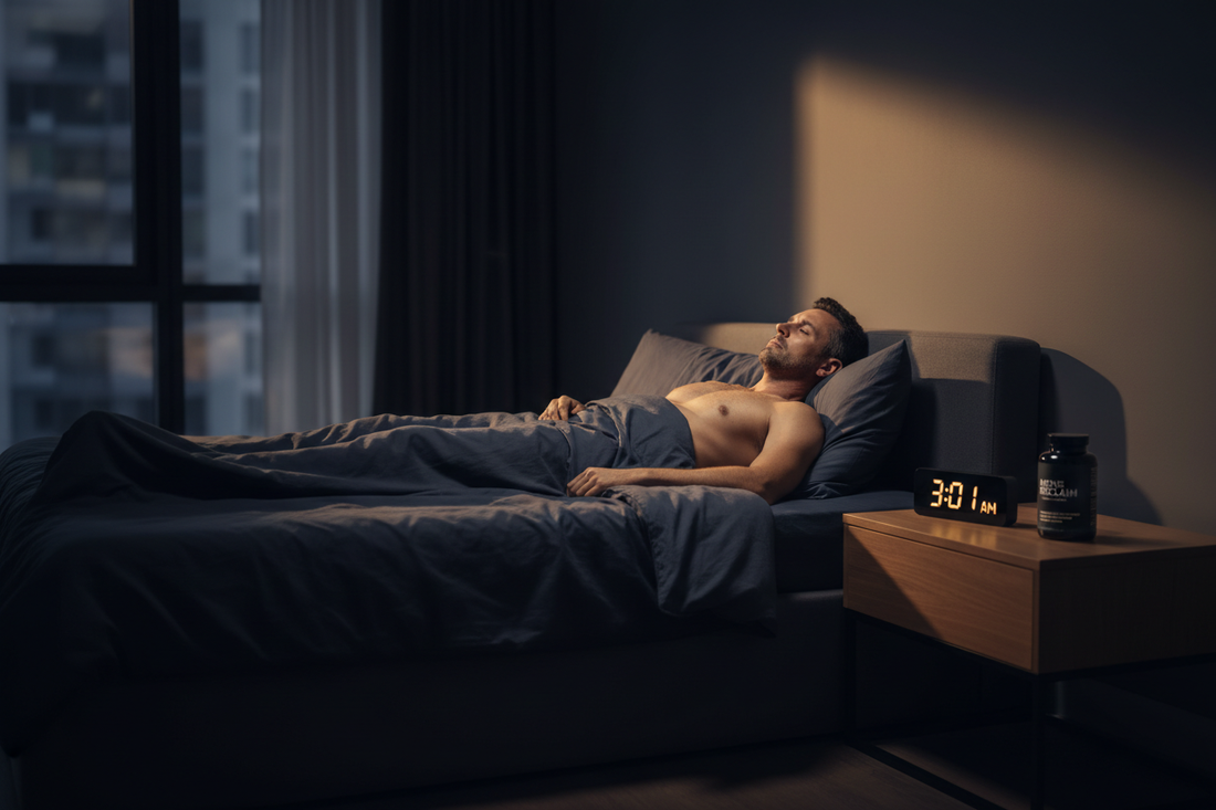 Men and Cortisol: Why Waking Up at 3AM is a Sign of Declining Testosterone