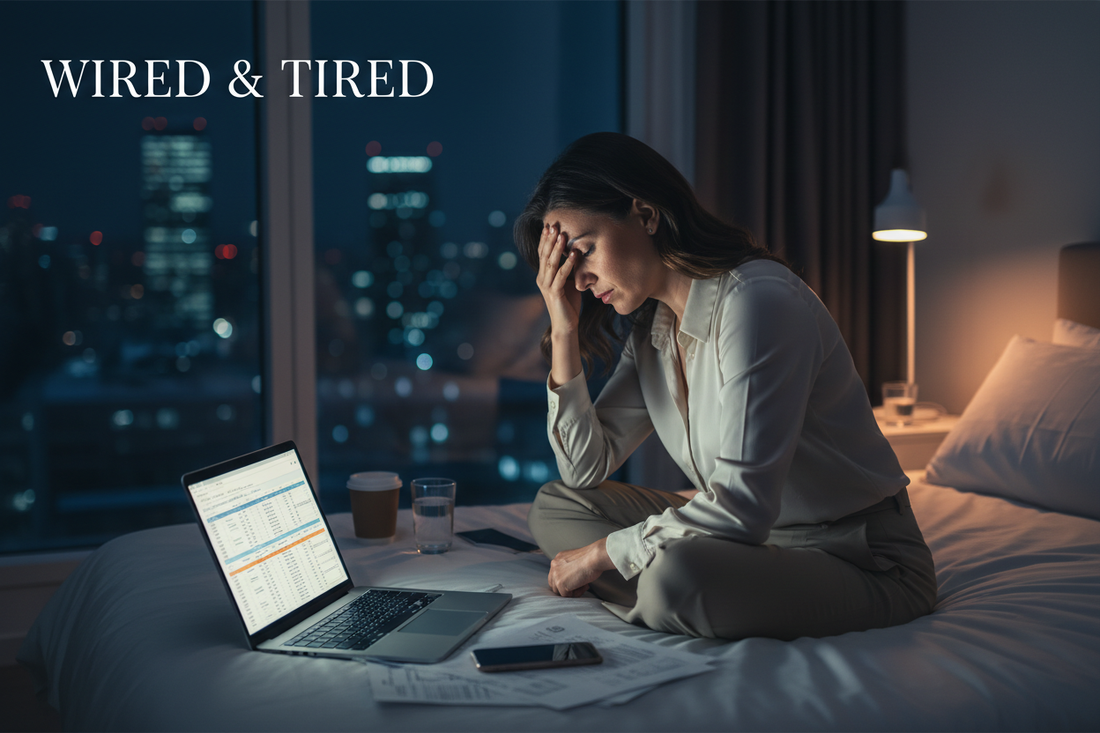 Too Tired to Function, Too Wired to Sleep? The Hidden Cortisol Connection