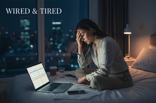 Too Tired to Function, Too Wired to Sleep? The Hidden Cortisol Connection