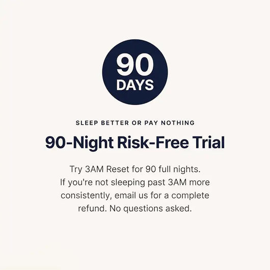 The 3AM Reset™ | The Hormone-Safe Solution to the 3 AM Wake-Up